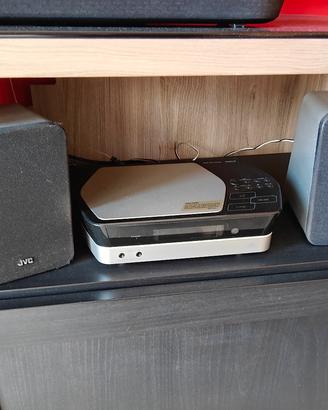 mini stereo hifi  jvc 15+15 watts