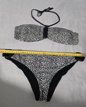 Completo costume bikini marca Tezenis double face