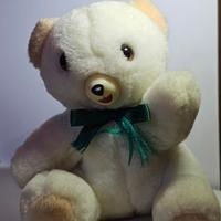 Vintage Coccolino bear plush toy
