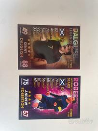 Lotto 2 Carte Match Attax Scozia