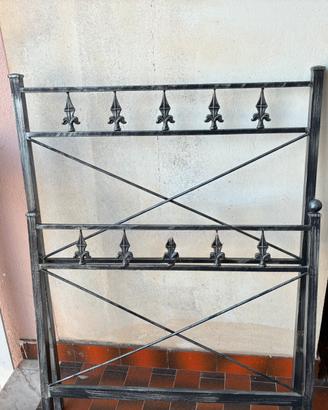Letto in ferro battuto
