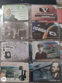 schede telefoniche da più parti del mondo 