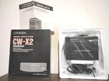 citizen Cw-x2 lettore Cassette Walkman 