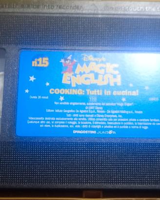 VHS originali Disney senza cover 