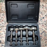 Set spazzole in acciaio per trapano 6 pezzi 