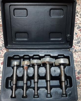 Set spazzole in acciaio per trapano 6 pezzi 