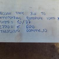 Differenziale posteriore usato nissan trade 3.0 td