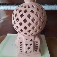 Lanterna artigianale in terracotta