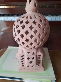 Lanterna artigianale in terracotta