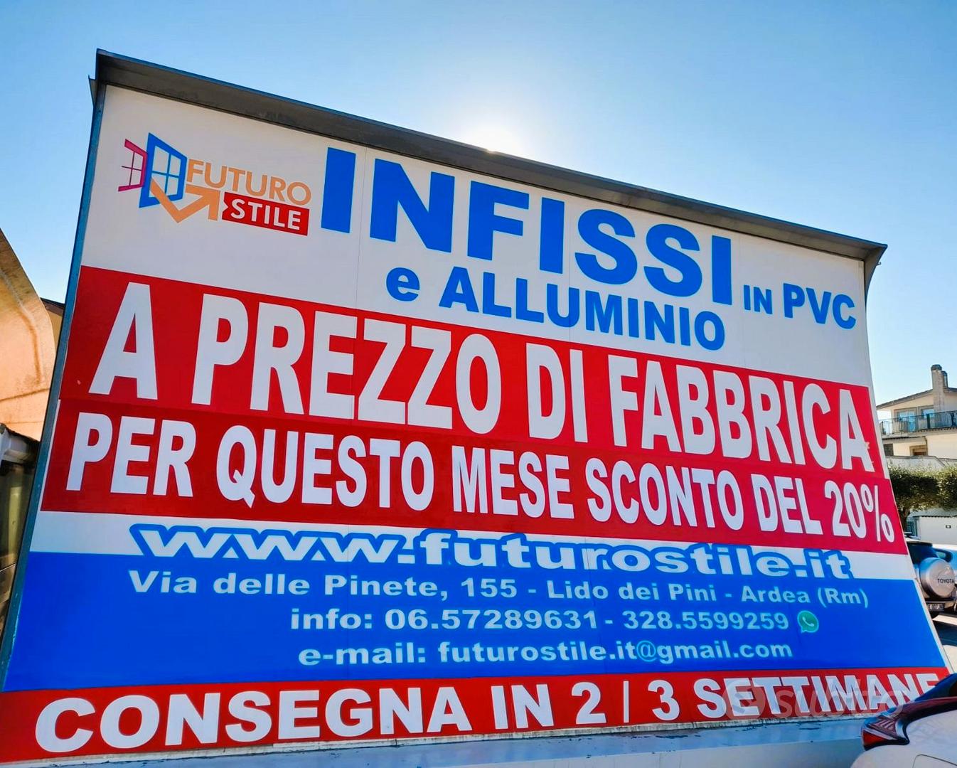 infissi in pvc 20% sconto - Arredamento e Casalinghi In vendita a Roma
