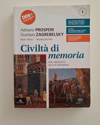 Civiltà di memoria vol. 1 - libro scolastico