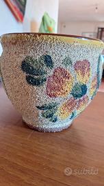 Vaso artigianale in ceramica
