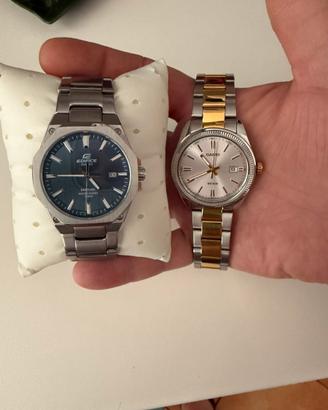 Orologio casio edifice e oro