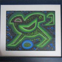 Dipinto di Luca Tornambè originale su carta