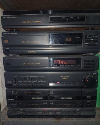 Impianto stereo anni 90 