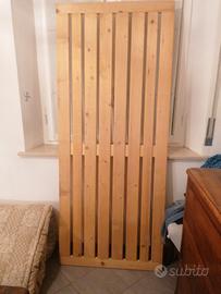 due assi per letto in legno