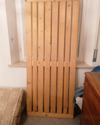 due assi per letto in legno