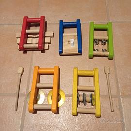 Strumenti in legno per bambini