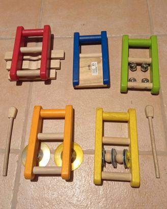 Strumenti in legno per bambini
