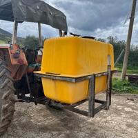 Botte diserbo 6 quintali con barre idrauliche 12 m