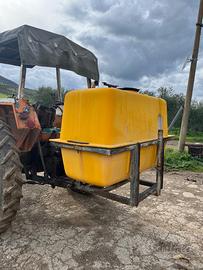 Botte diserbo 6 quintali con barre idrauliche 12 m