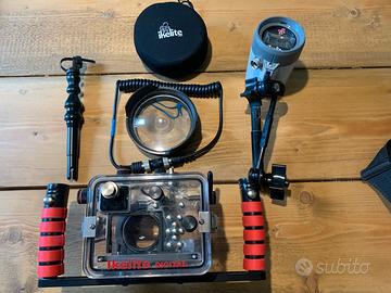 Canon G10 corpo macchina + kit subacqueo completo