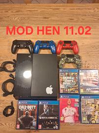 PS4 500GB con accessori