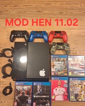 PS4 500GB con accessori
