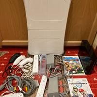NINTENDO WII lotto giochi console accessori