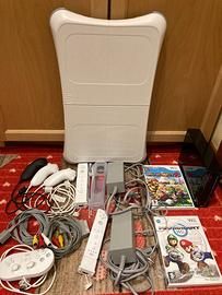 NINTENDO WII lotto giochi console accessori