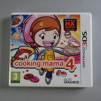 Cooking Mama 4 Nintendo 3DS - PAL copertina ITA