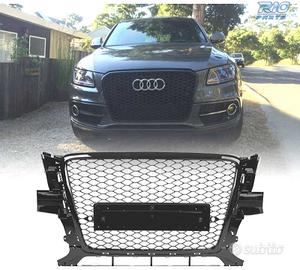GRIGLIA PER AUDI Q5 8R 08-12 LOOK RS NERO
