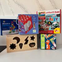 Set giochi montessoriani