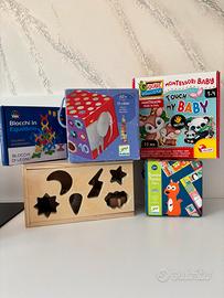 Set giochi montessoriani