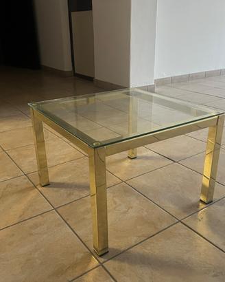 Tavolino in vetro