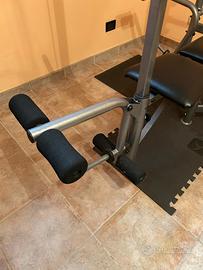 Panca con porta bilanciere