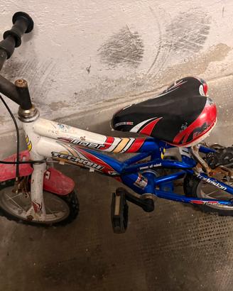 Bicicletta bambino da sistemare
