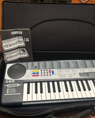 Pianola FARFISA F406 con batterie + accessori