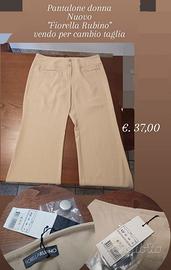 Pantaloni Fiorella Rubino