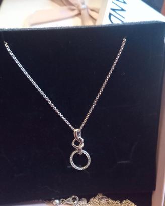Collana nodo d'amore pandora 