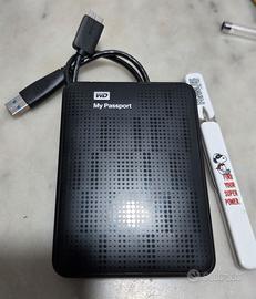 Hard Disk Western Digital My Passport 1Tb USB3.0