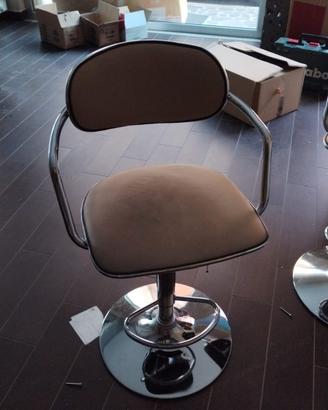 sedie ecopelle color crema