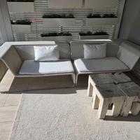 Divanetti salotto esterno ISLAND Paola Lenti