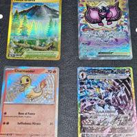 lotto carte pokemon 