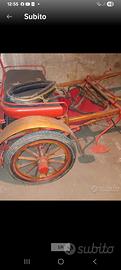 calesse  vintage  per cavallo