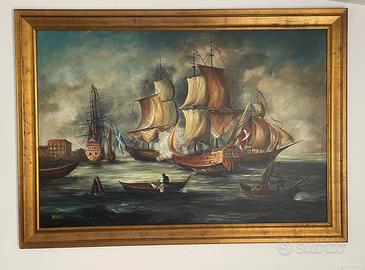 Quadro olio su tela “VASCELLI”