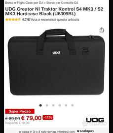 Borsa Bag Udg consolle dj controller