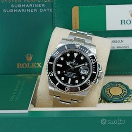 ROLEX SUBMARINER 116610LN GAR ITALIA 2018 FULL SET