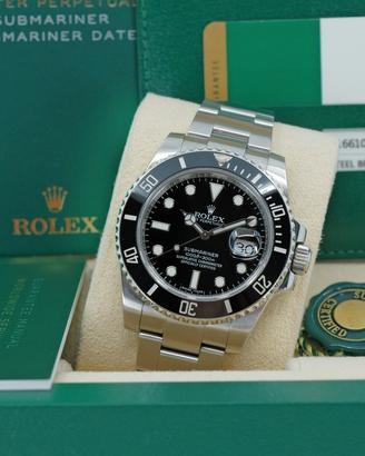 ROLEX SUBMARINER 116610LN GAR ITALIA 2018 FULL SET