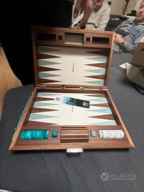 Backgammon riva in tessuto mambo